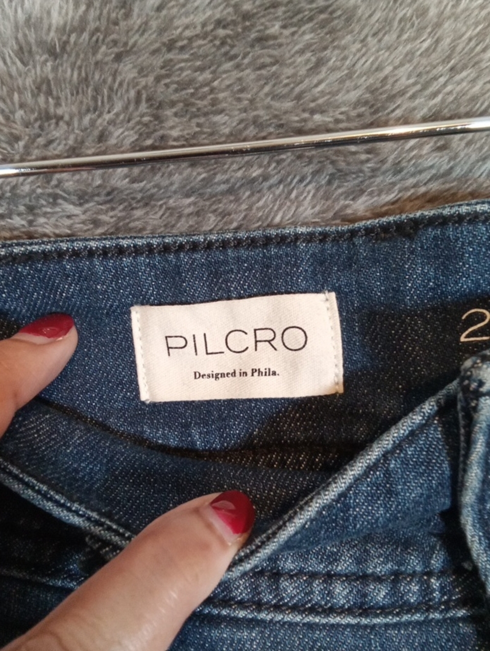 Pilcro Anthropologie High Rise Flare Jeans Blue Denium Medium Wash Womens 28 - Picture 3 of 12